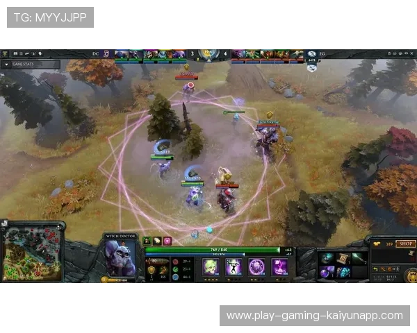 电子竞技DOTA2队伍战术完美执行翻盘